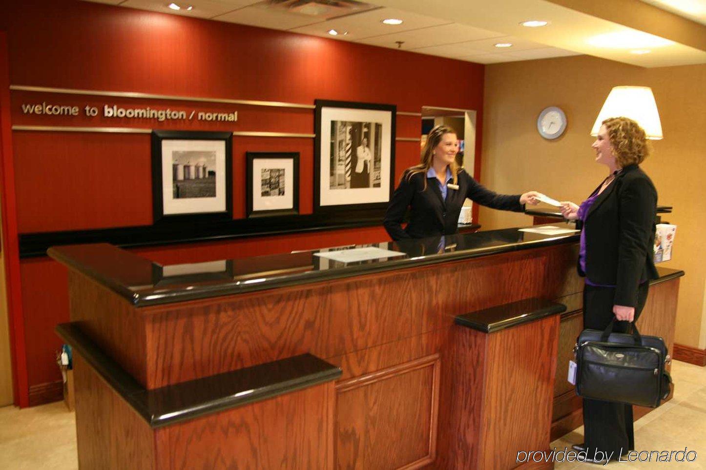 Hampton Inn & Suites Bloomington-Normal Interieur foto